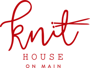 KnitHouse on Main logo and home