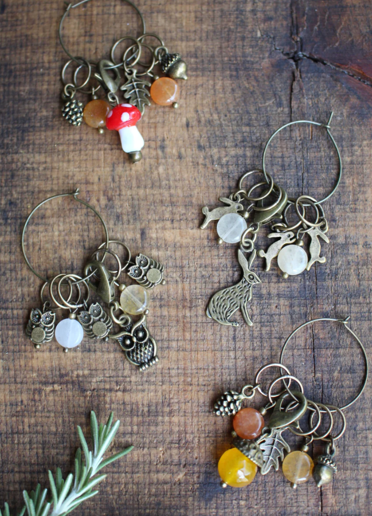 Handmade Themed Stitch Marker Sets from NNK Press