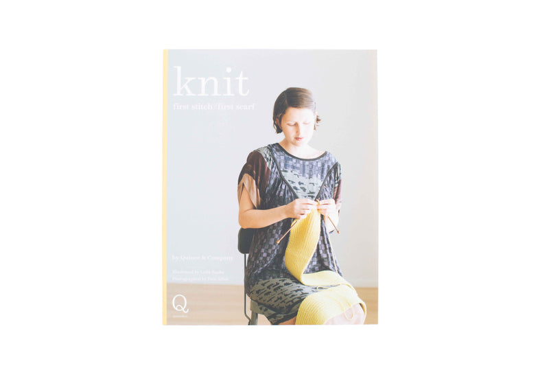 Knit: First Stitch / First Scarf