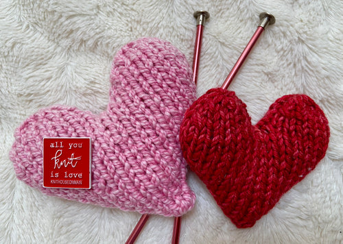 FREE: Knitted Heart Pattern (Download)