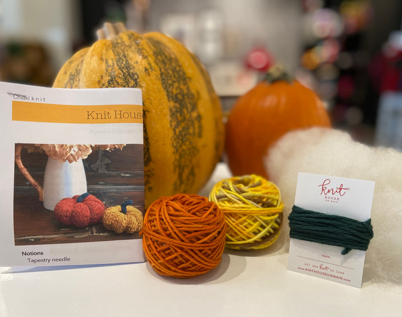 Knit House Pumpkin Kit