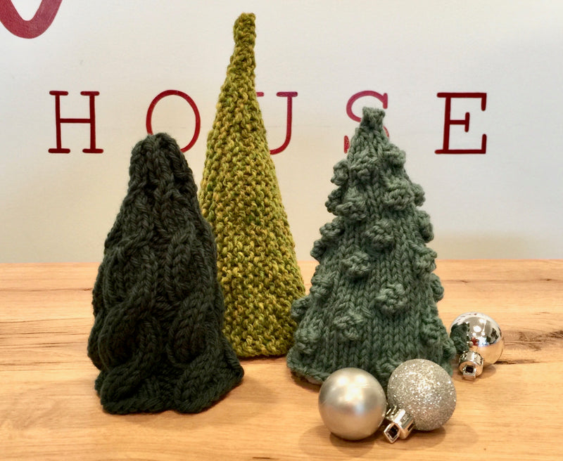 KIT: Knit House Holiday Trees