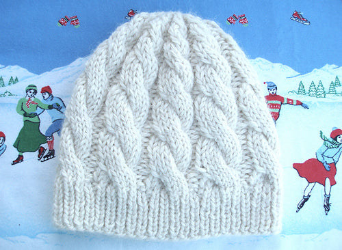 Exclusive: Chunky Cable Hat Pattern (Download)