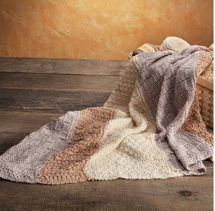 'Pick a Knit' Blanket Pattern