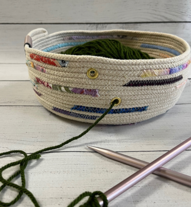 Sewing/knitting basket