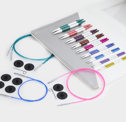 Knitter's Pride SmartStix Deluxe Interchangeable Circular Needles Set  4
