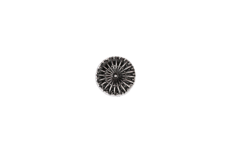Skacel Collection - Button, Glass Concave Center Round Shank 14 mm