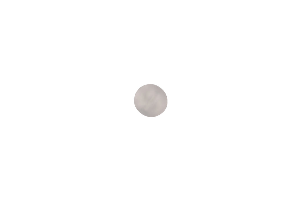 Skacel Collection Button - Glass Frosted Clear Dots, 9mm